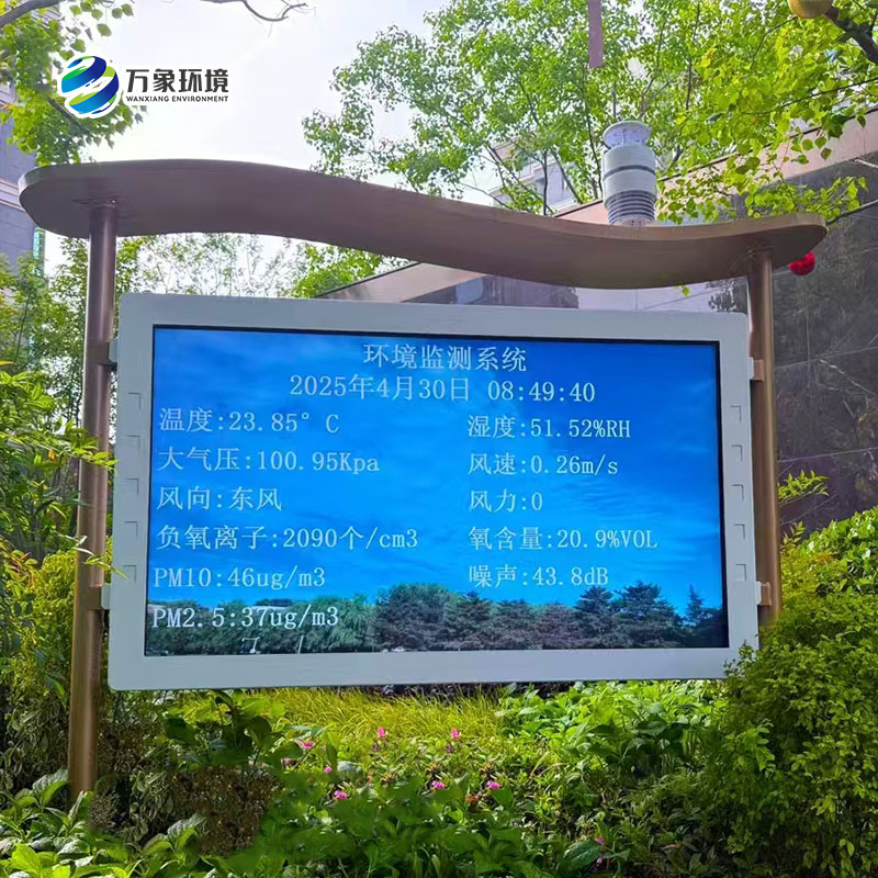 高智能一體化負氧離子監測站監測公園景區環境有什么優勢？