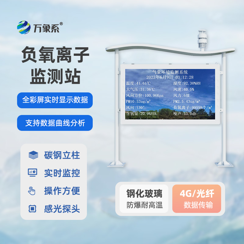 高智能負氧離子監(jiān)測站